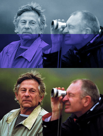 Mit Polanski am Set von Oliver Twist © 2005 American Cinematographer